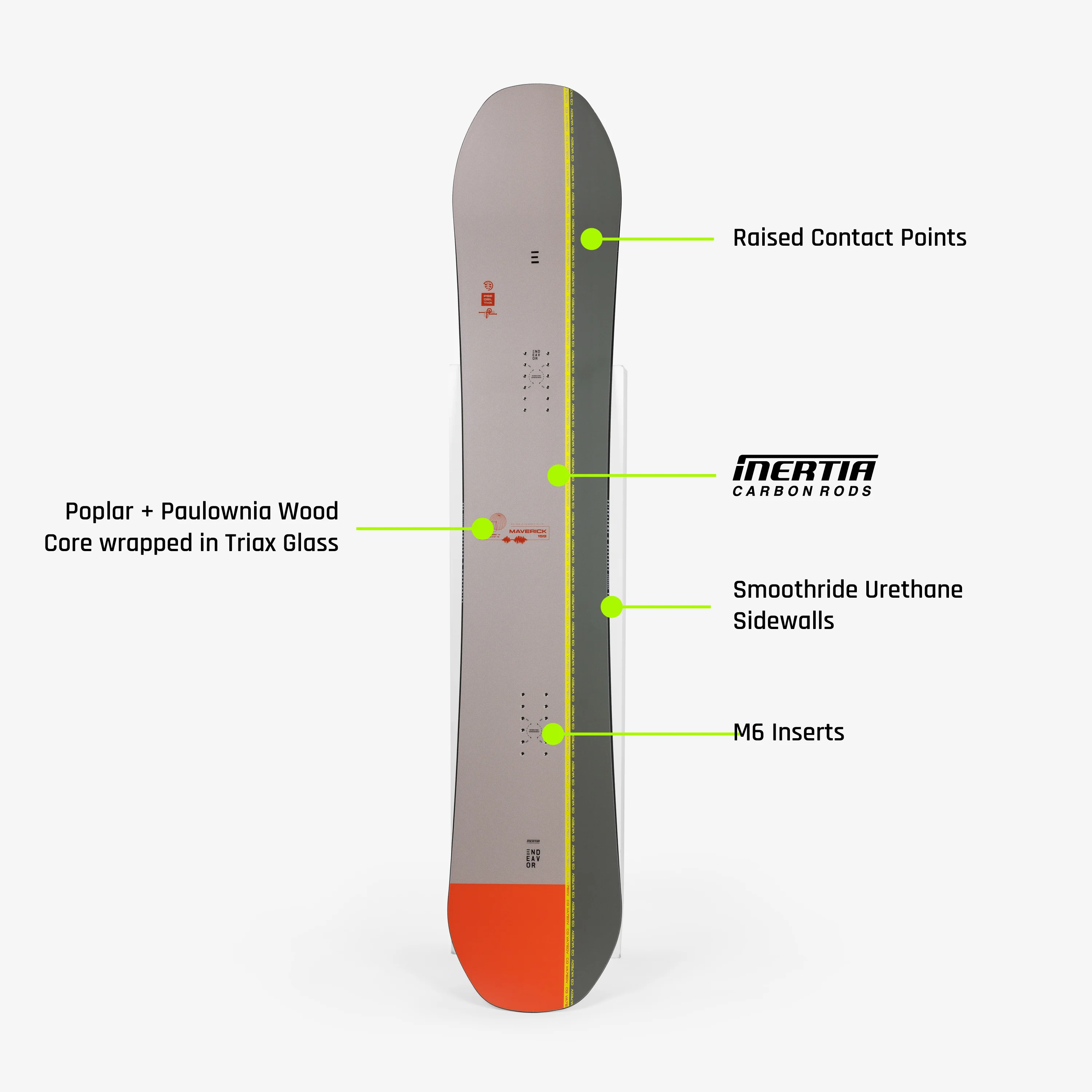 Endeavor Maverick QSL Snowboard - Image 3