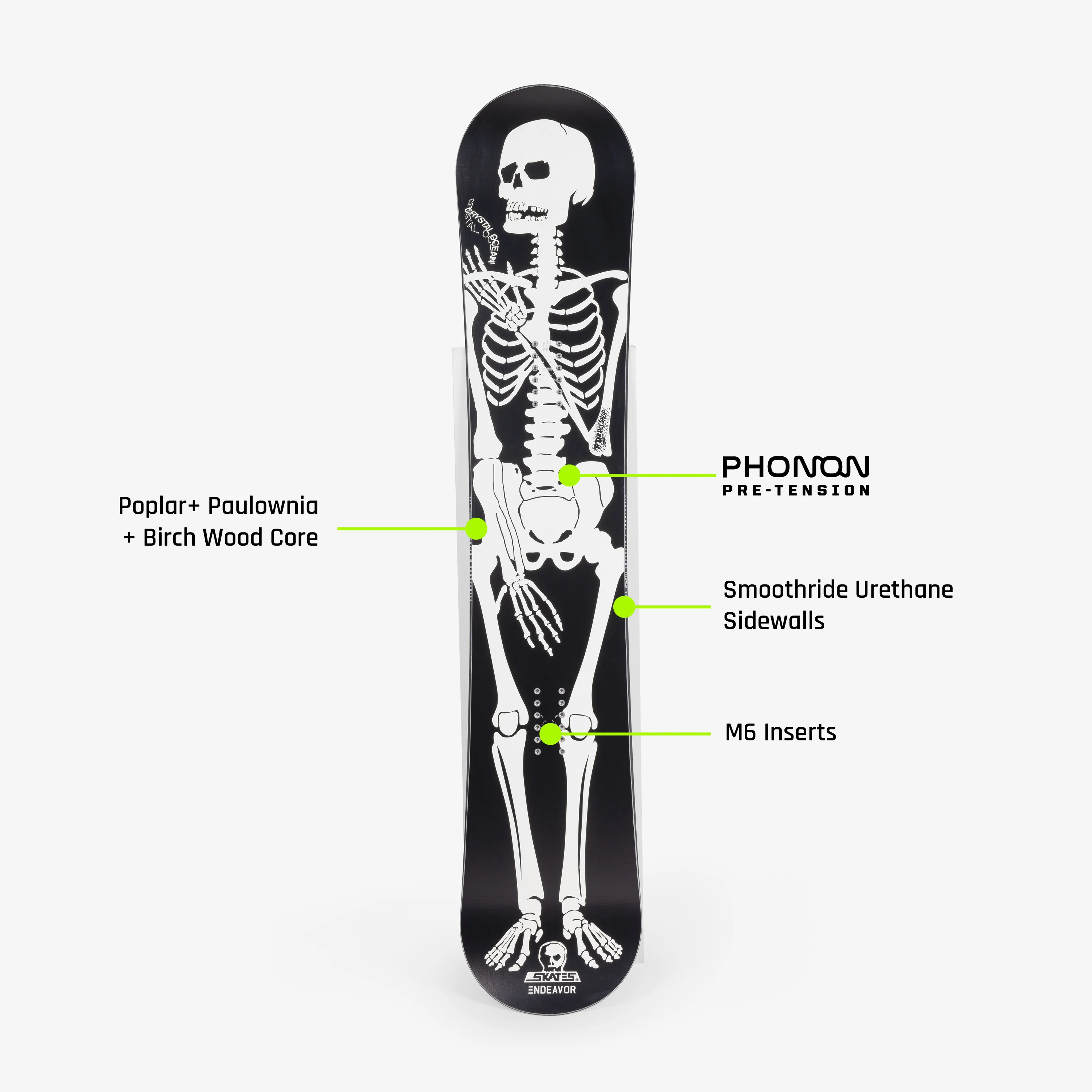 Endeavor x Skull Skates Snowboard - Image 5